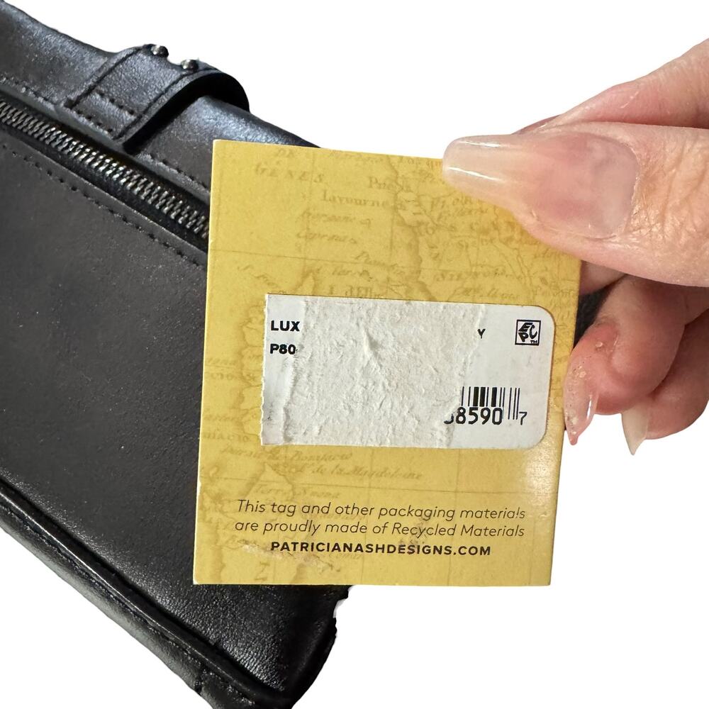 D17. Patricia Nash Annesley Tooled Leather Wallet NWT | Boho Western RFID - Picture 4 of 6
